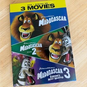 Madagascar 3-Movie Collection DVD